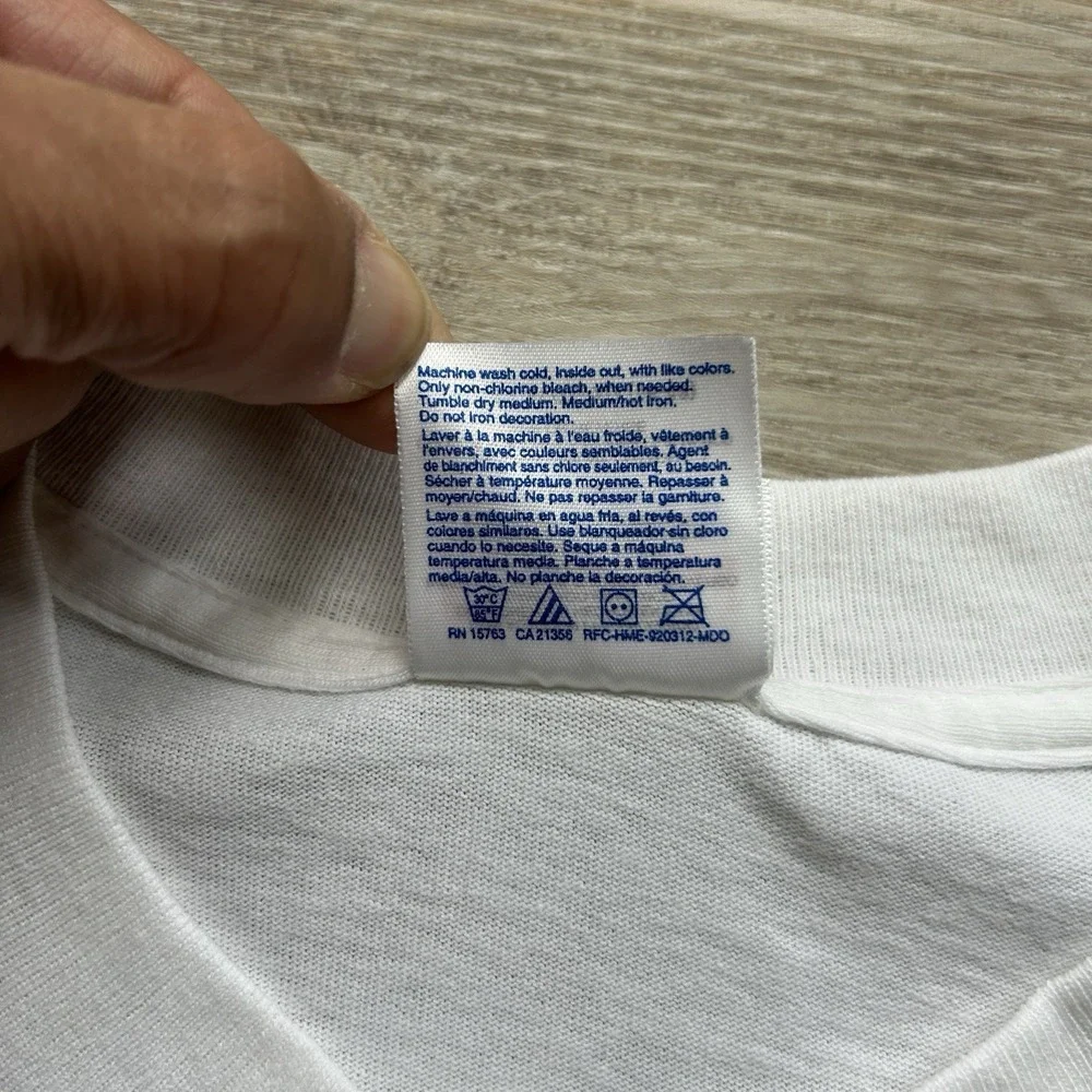 Vintage 1999 XL Bonneville Speedweek White T-shirt AOP Racing Tee Wendover,Utah